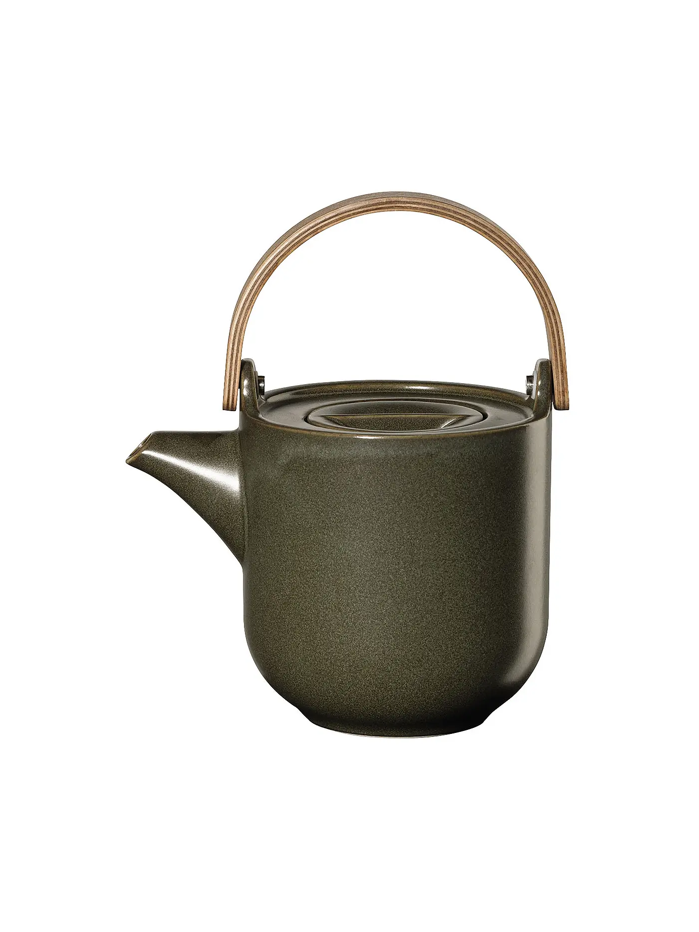 ASA SELECTION | Teekanne mit Holzgriff "Coppa" 0,6l (Nori) | 